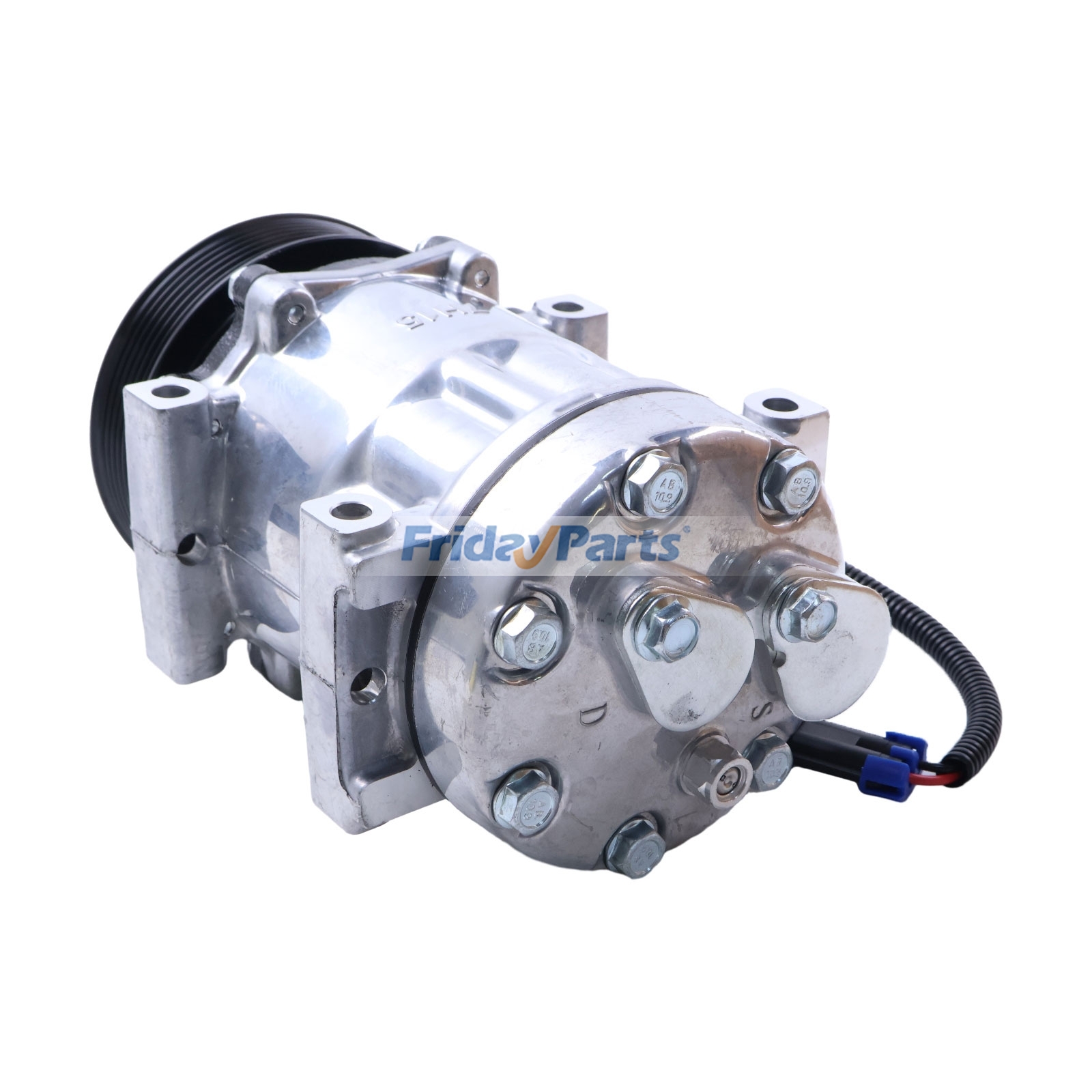 Kenworth用,他ブランド用,Peterbilt用用12V 6PK 126mm 7H15 A/Cコンプレッサー F69-1015-111 F69-1028-111 ピータービルト 365 367 389 ケンワース T680 T660 T880 トラック用