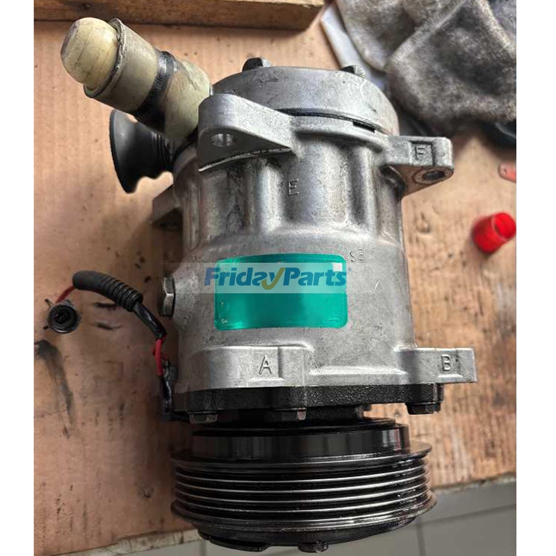 12V 6PK 132mm Air Conditioner Compressor - Replaces Sanden SD7H15 7844