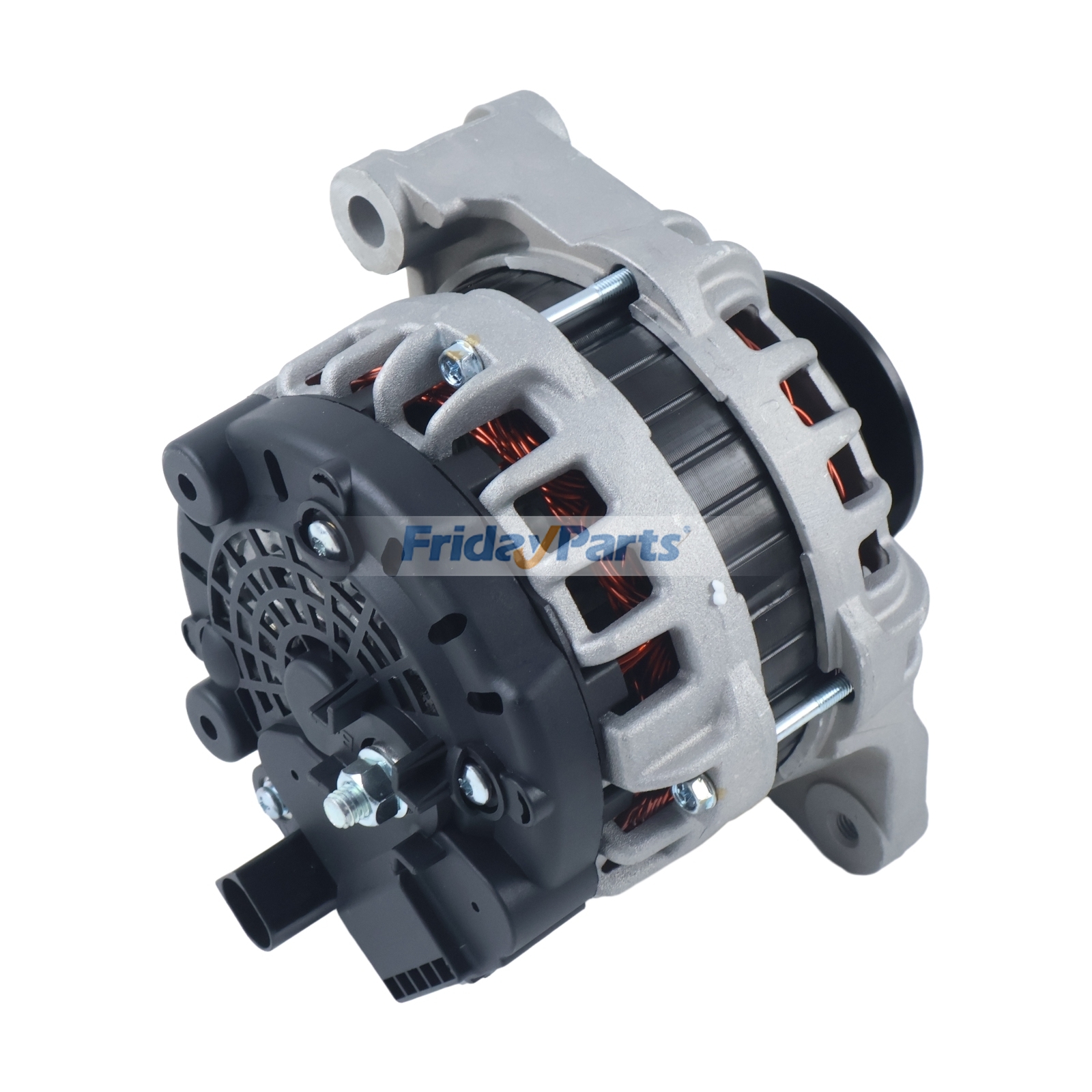 Alternador de 12 V 70 A AT410922 para motor Yanmar 4TNV86CT 4TNV84T 4TNV98CT, cargador John Deere 312GR 314G 316GR 318E 318G 320E 324E 326E 317G 319E 323E de FridayParts