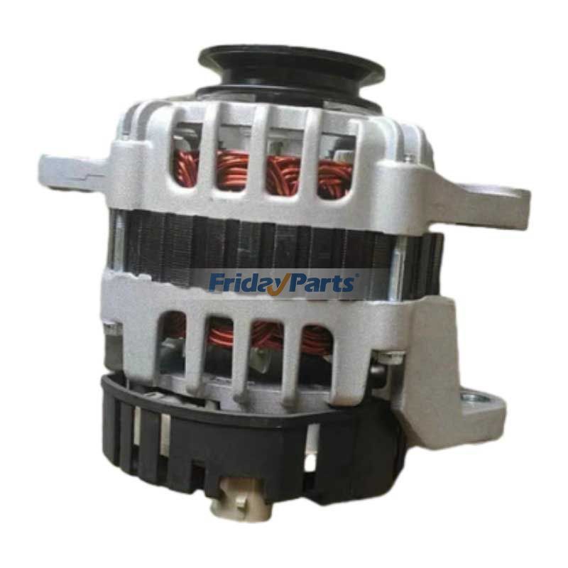 12V 75A Alternator Assembly XKDH-00321 for Hyundai Forklift 20DT-7 25DT-7 30DT-7 33DT-7 22D-9T 25D-9T 30D-9T 33D-9T