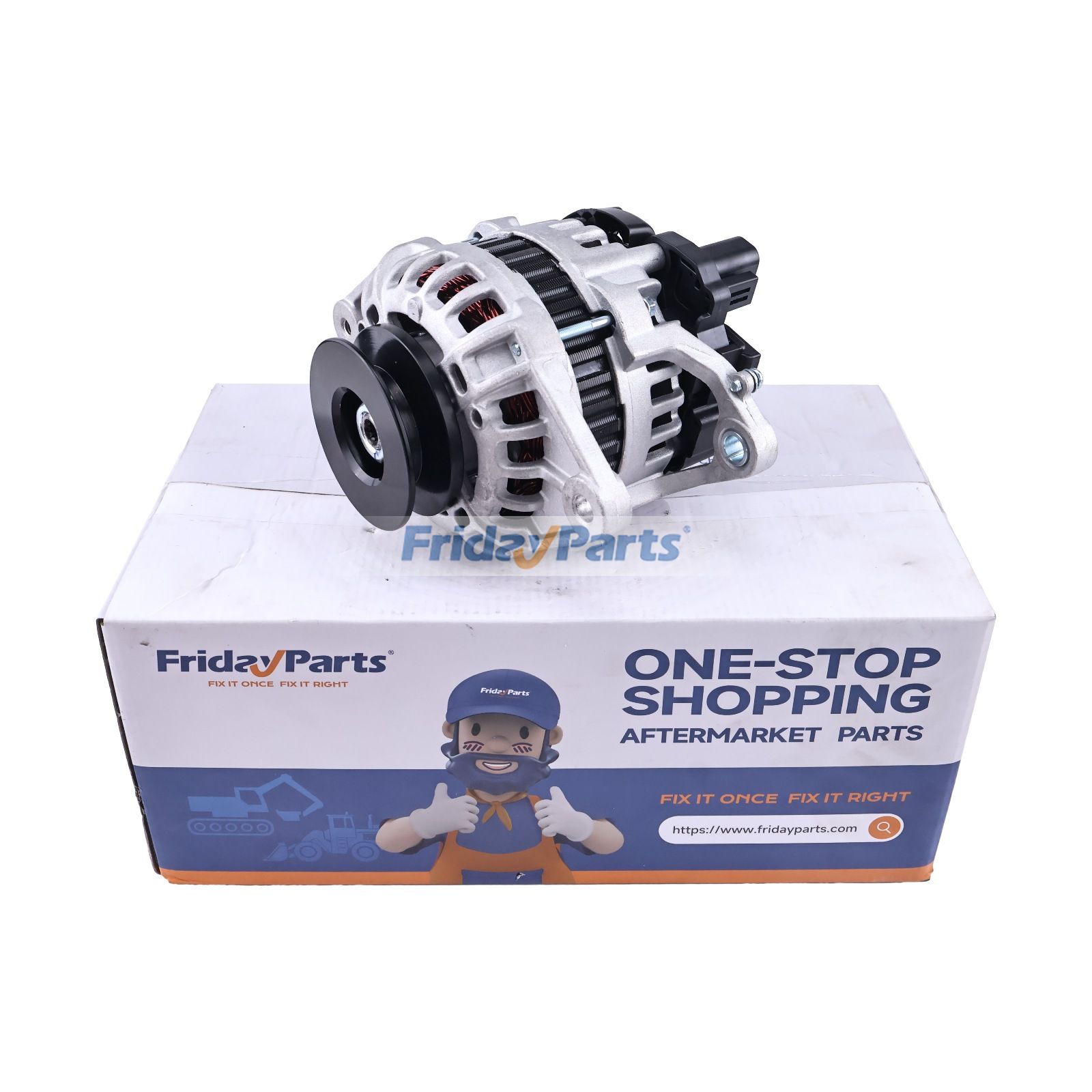 12V 80A Alternator 129908-77200 F000BL0116 for Yanmar Engine 3TNV76 3TNV88C 3TNV88 4TNV84T 4TNV88 4TNV98 6LY2M