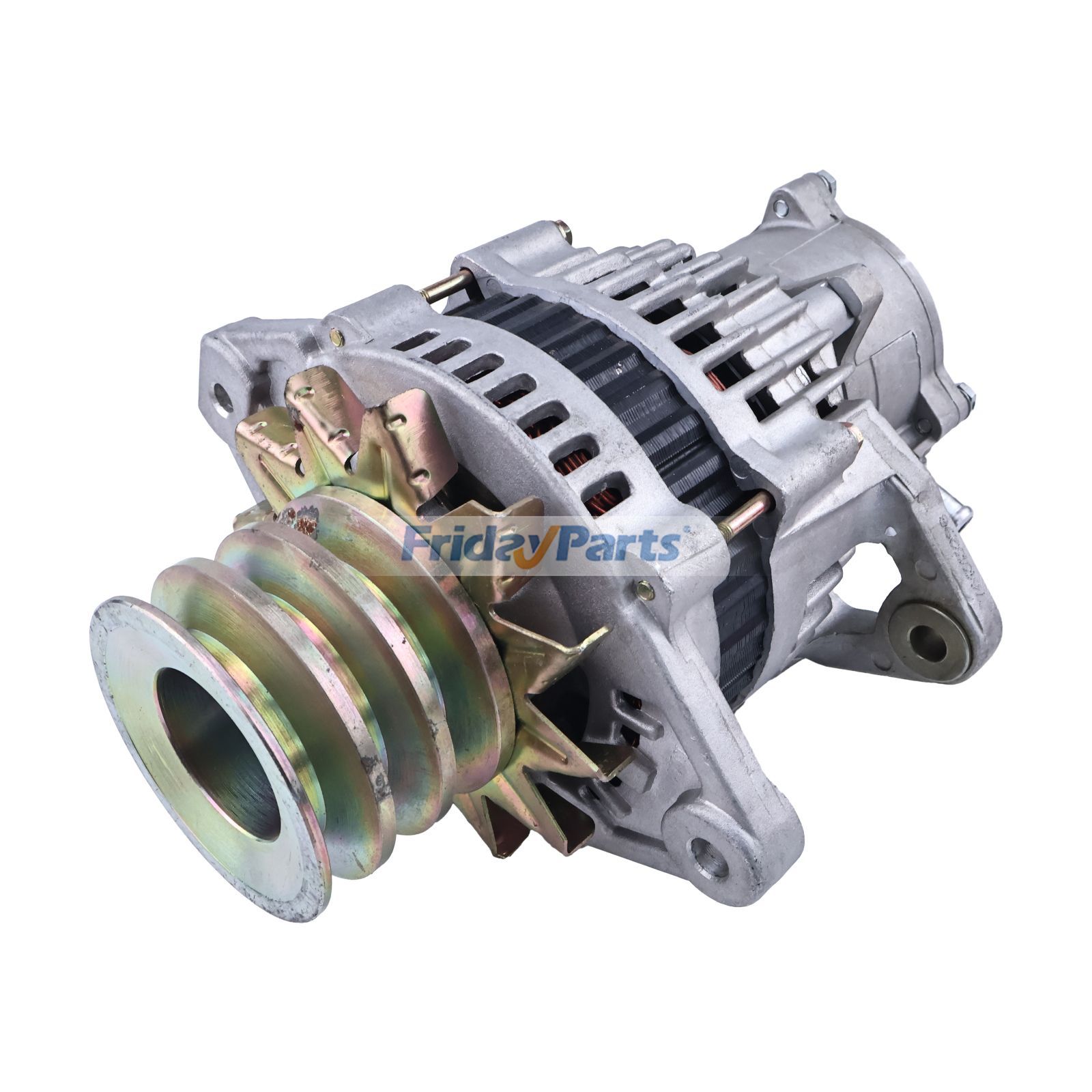 12V 80A Alternator 97189649 LR180-510 for Isuzu 4HE1 Engine NQR NPR GMC W3500 W4500 W5500 Forward L4 4.8L Truck 1998-2002