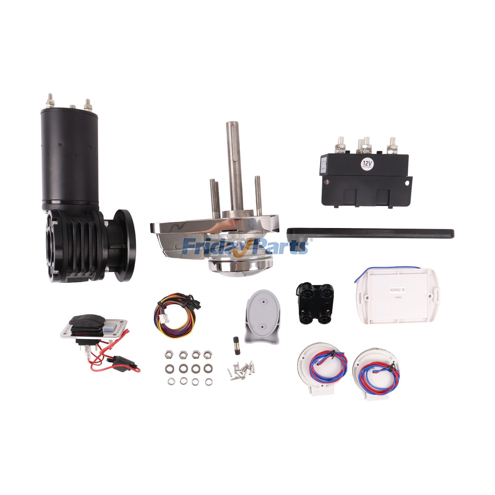 他ブランド用用12V 900W 8MM ボートアンカーウインチ リモートコントロール ウインドラス 1203116 ボート用