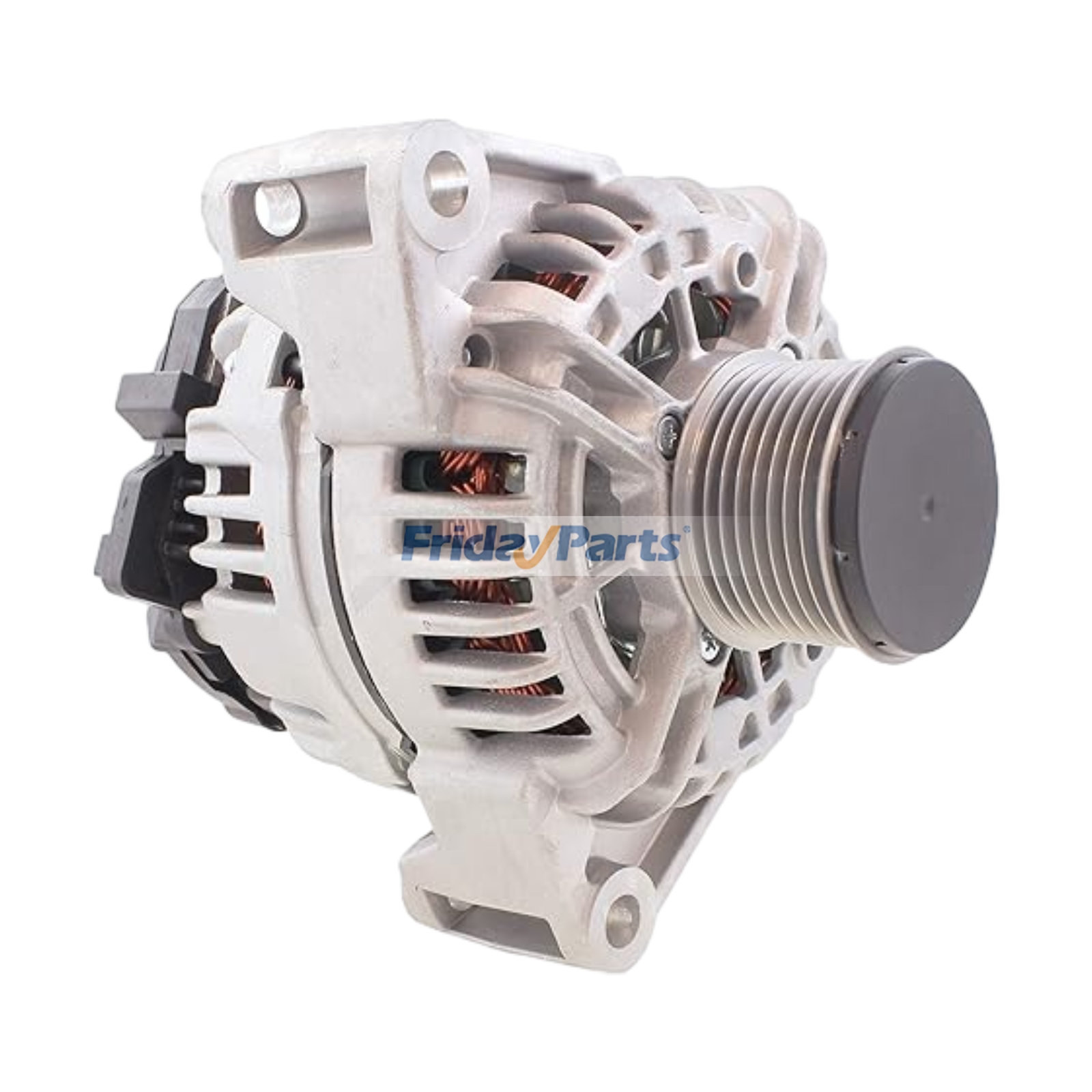 12V 90A Alternator RE537507 SE502560 for John Deere Engine 4045 6068 6090 6135 3136 Compact Wheel Loader 344K