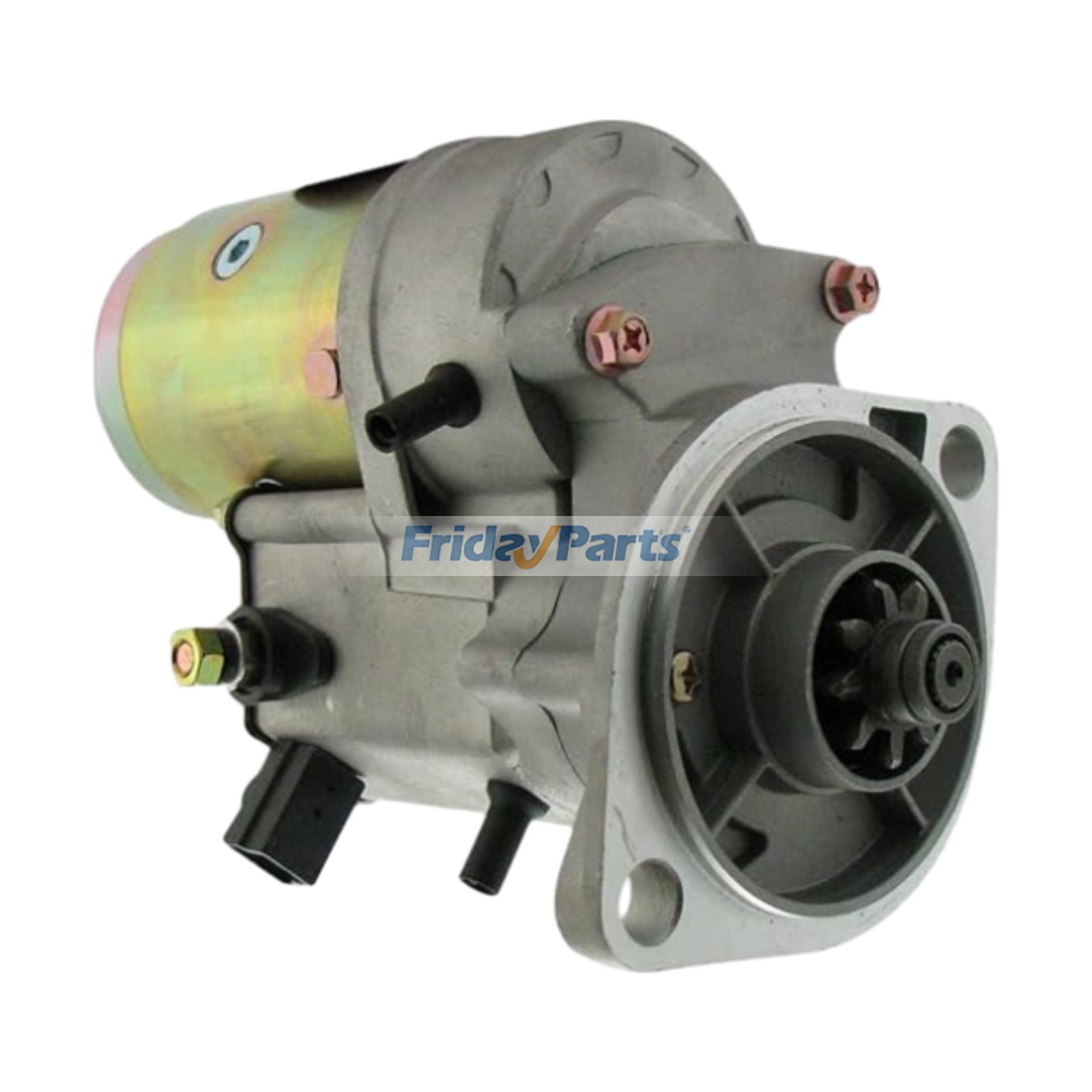 Démarreur 12 V 9T 2,2 kW 600-863-1410 pour moteur Cummins B3.3L Komatsu SAA4D95LE-6CH WA65-6 WA70-6 WA70-7 WA80-6 WA90-6