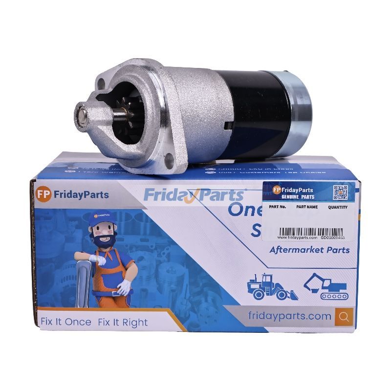 Motor de arranque 12V 9T 5811001921 para motor Isuzu 3KA1 3KB1 3KC1 3KC2 3KR1 3KR2 2KA1 2KB1 2KC1 Gehl Loader SL3410 SL3610 SL3615 SL3645