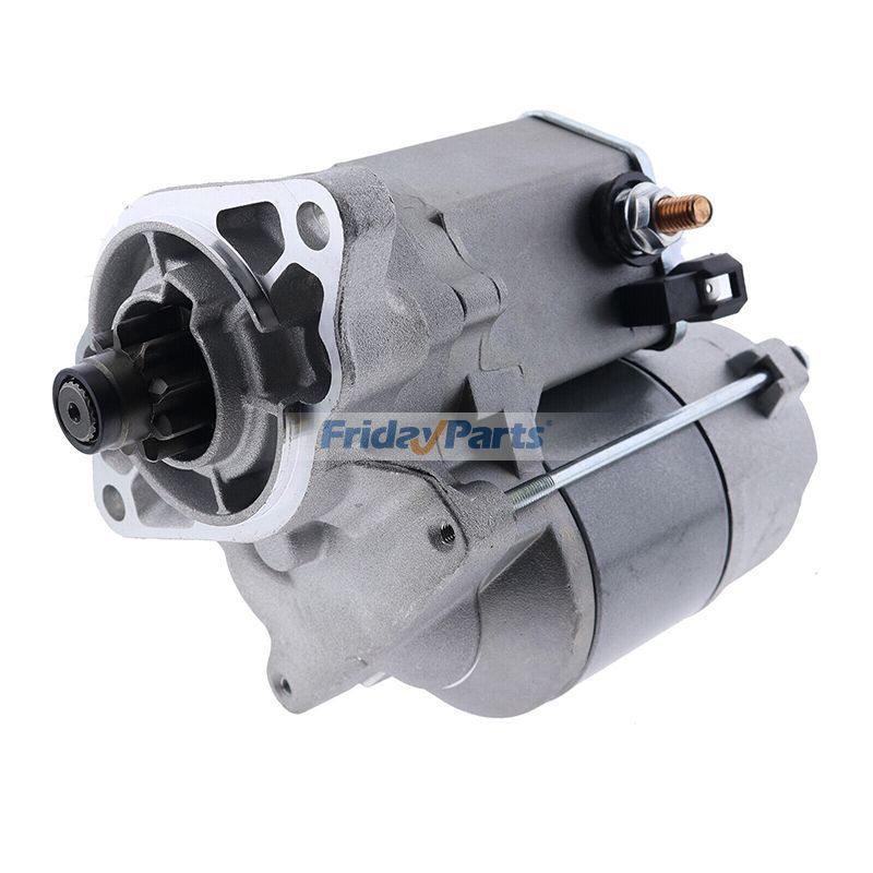 Motor de arranque de 12 V y 9 T 132-4948 para motor Kubota D1105 Toro Groundsmaster 328D 228-D Reelmaster 5400-D 5500-D 3100-D Cargador 22327