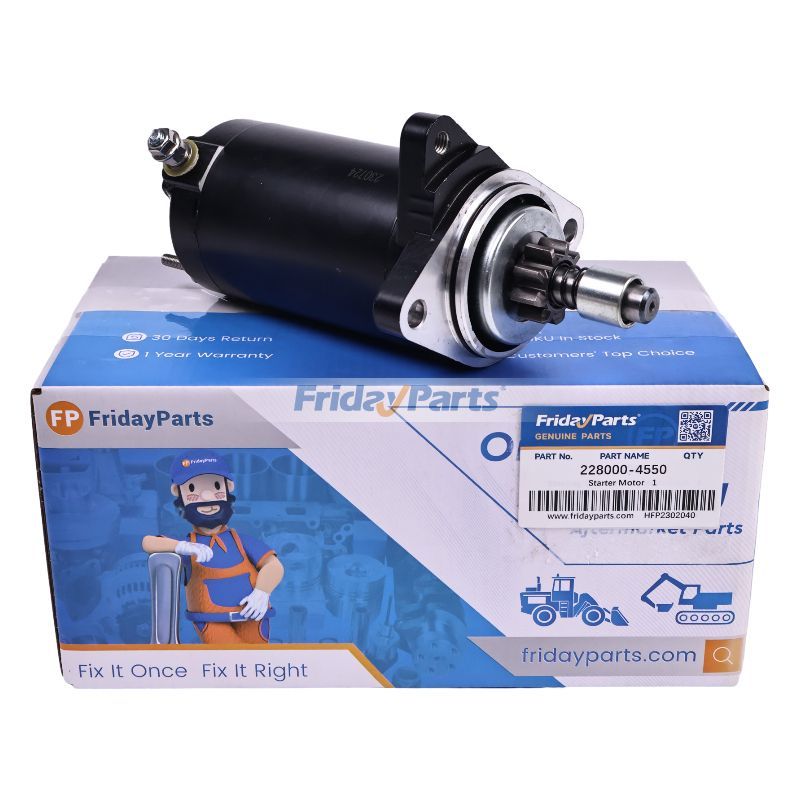 Motor de arranque 12 V 9T 228000-4550 para motor marino BRP 587 Rotax SeaDoo Personal Watercraft PWC GTI LE 718cc GS