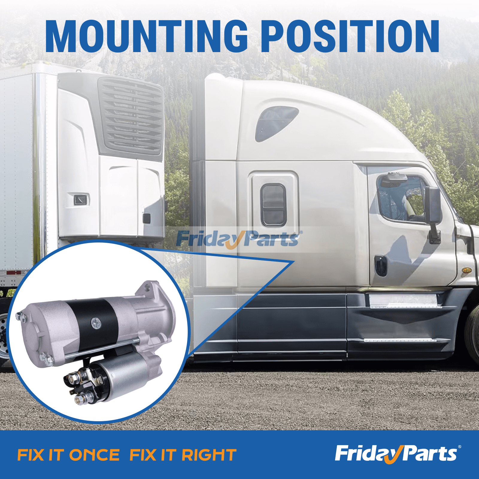 Starter Motor Replacement on Carrier Genesis X2 and X4 Units