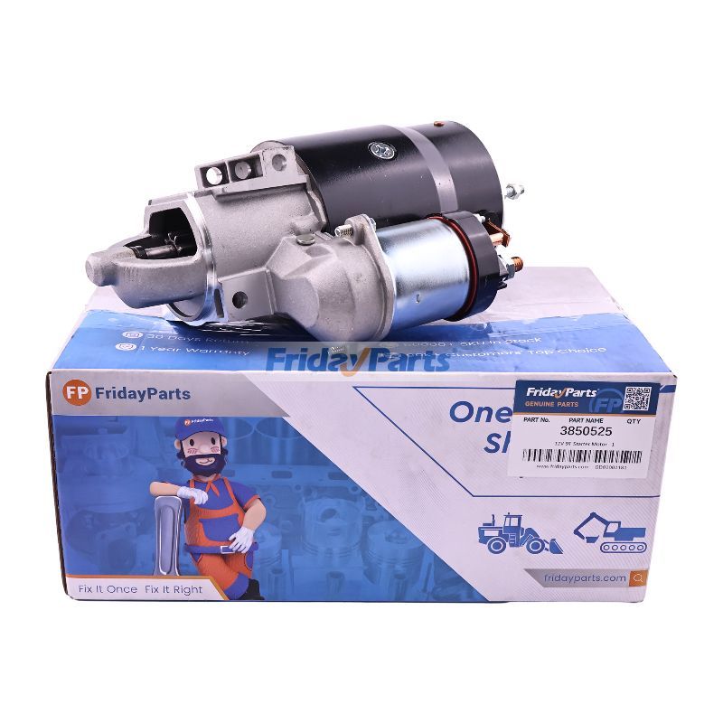 Anlasser 12 V 9 T 3850525 für Volvo Penta 4.3GSPMDA 4.3GIJWTR 5.7GIPMDA 5.7GLPMDA Mercury MerCruiser 350 MAG MPI