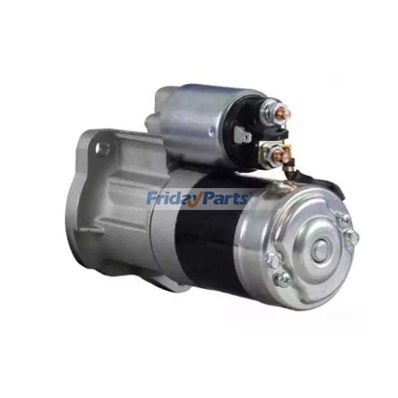 RAREELECTRICAL 12V 9-Tooth Starter Motor For Clark Forklifts – Compatible With CF25, CFY60, CT20, CT30, CT40 Models