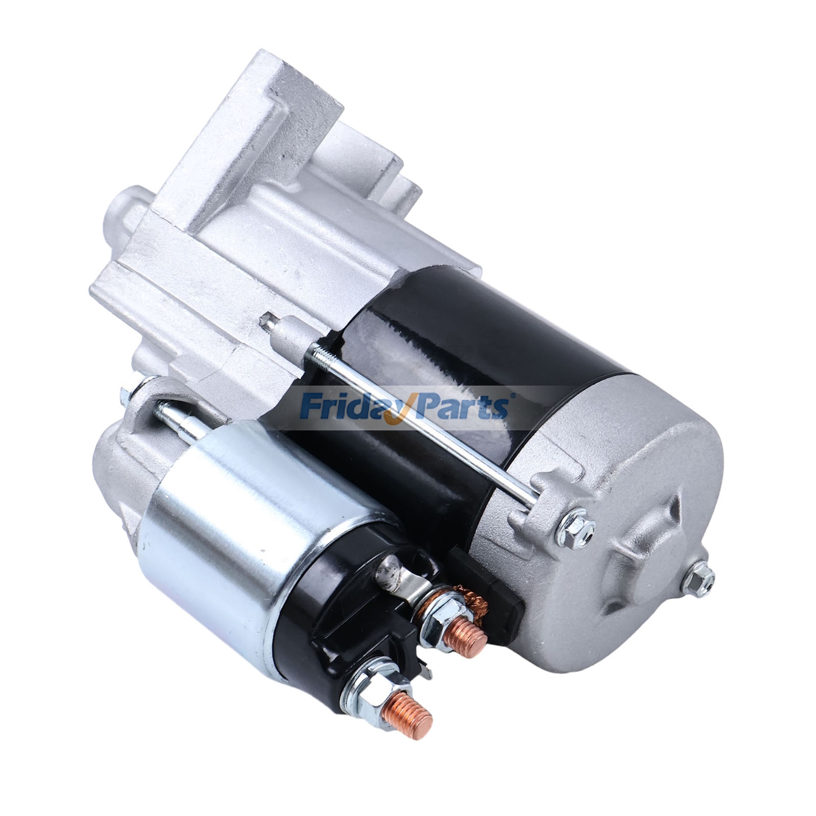 Motor de partida 12V 9T para cortador de grama Hustler Super Z 926741 FridayParts