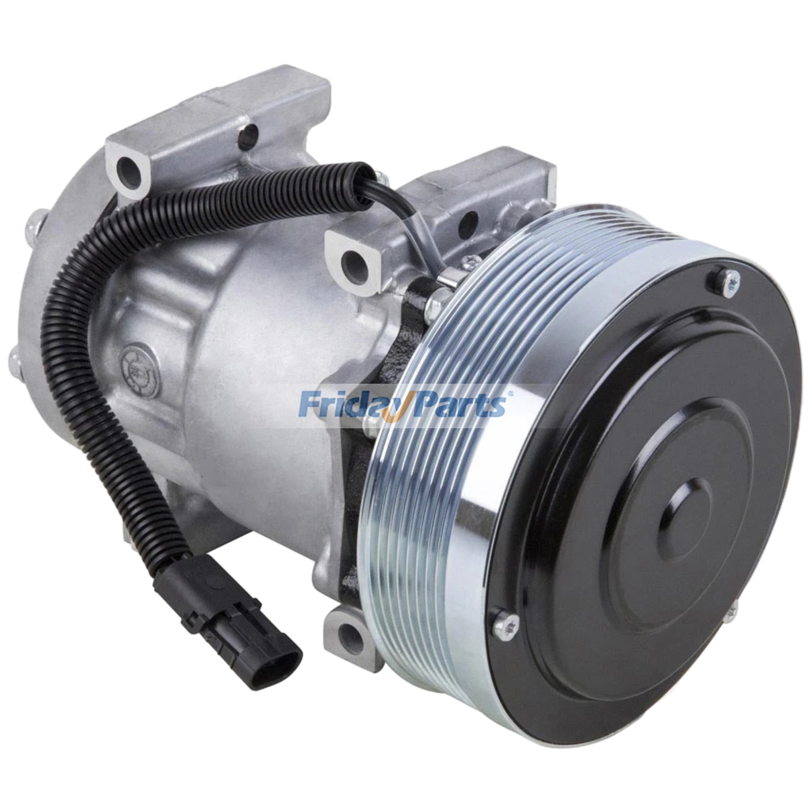 12V A/C Compressor 84279787 for FPT/Iveco Engine F2CFP613C CASE Combine 6140 6150 6160 7140 7150 7160 7240 7250 8240