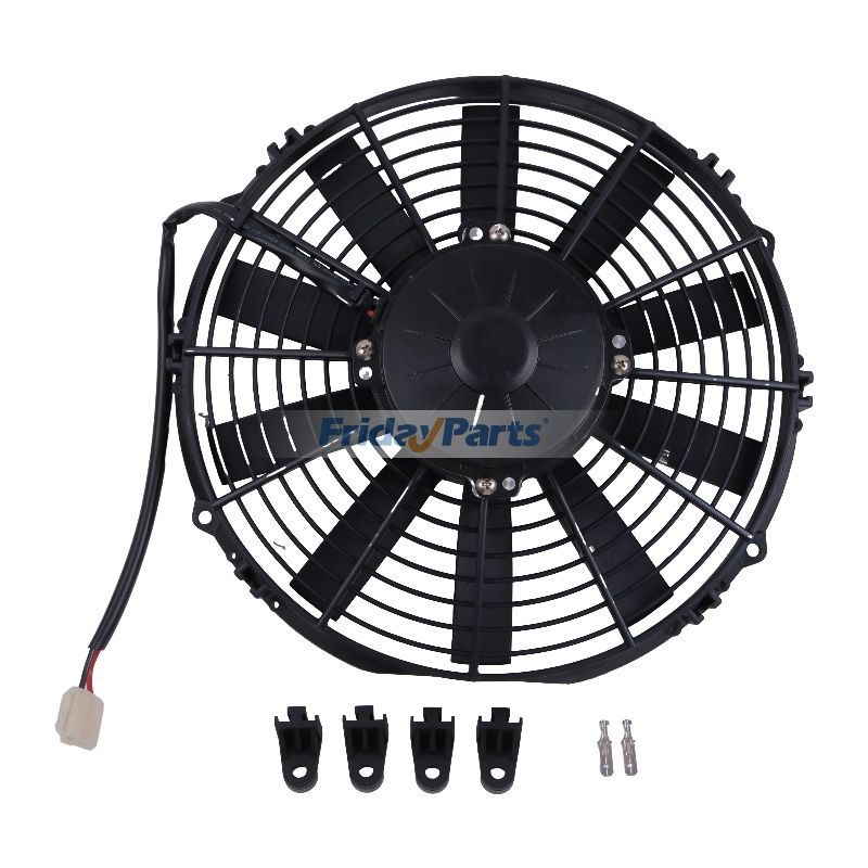 buy 12V Aftermakrt Spal Electric Cooling Radiator Fan Blower 30100411 ...