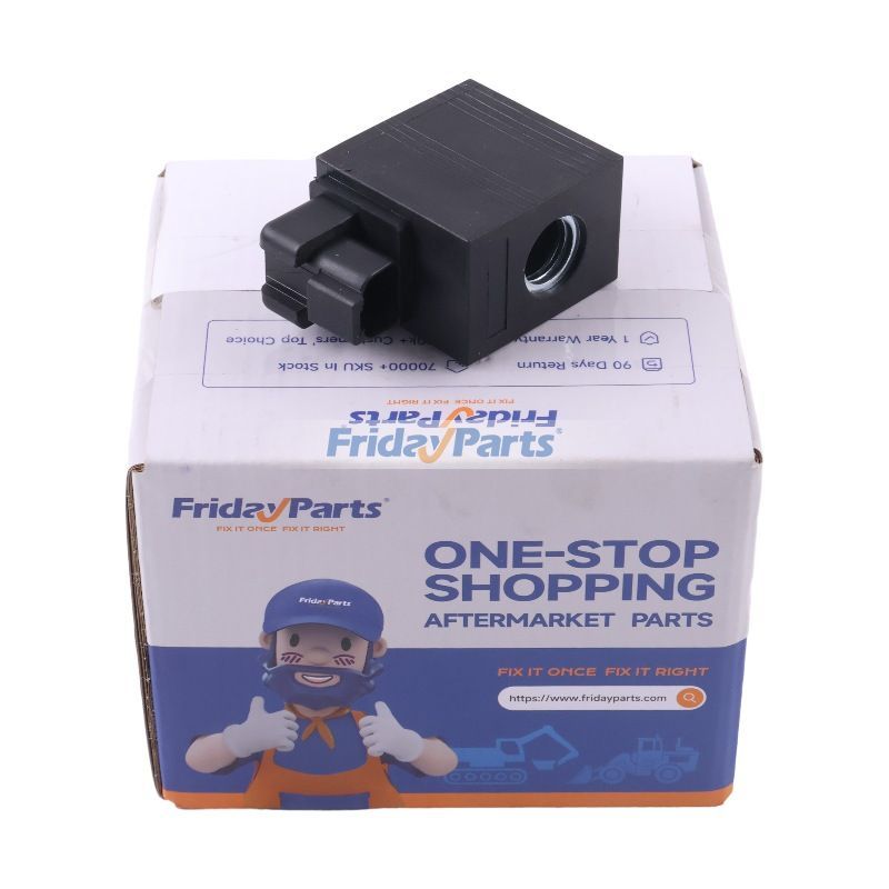 12V Aftermarket Bosch Rexroth R901094595 Solenoid Valve Coil for Excavator Loader Dozer