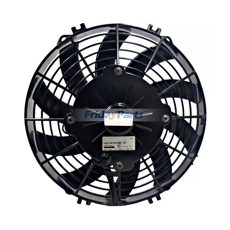 12V Aftermarket Spal 30100454 VA07-AP12/C-58S Electric Cooling Radiator Fan Blower for Excavator Dozer Loader