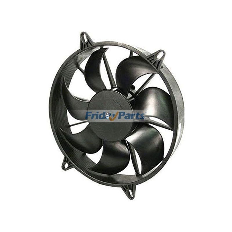 12V Aftermarket Spal 30102157 VA03-AP76/LL-68A Electric Cooling Radiator Fan Blower for Excavator Loader Dozer