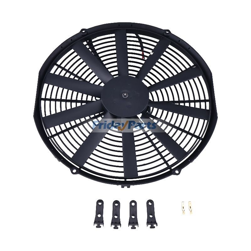 12V Aftermarket Spal 30102201 VA18-AP71/LL-86A Condenser Puller Fan for Excavator Truck Generator