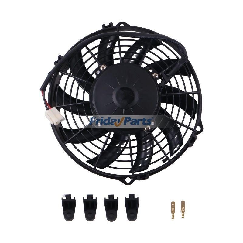 12V Aftermarket Spal VA07-AP8/LL-58S Cooling Fan for Tractor Forklift Truck