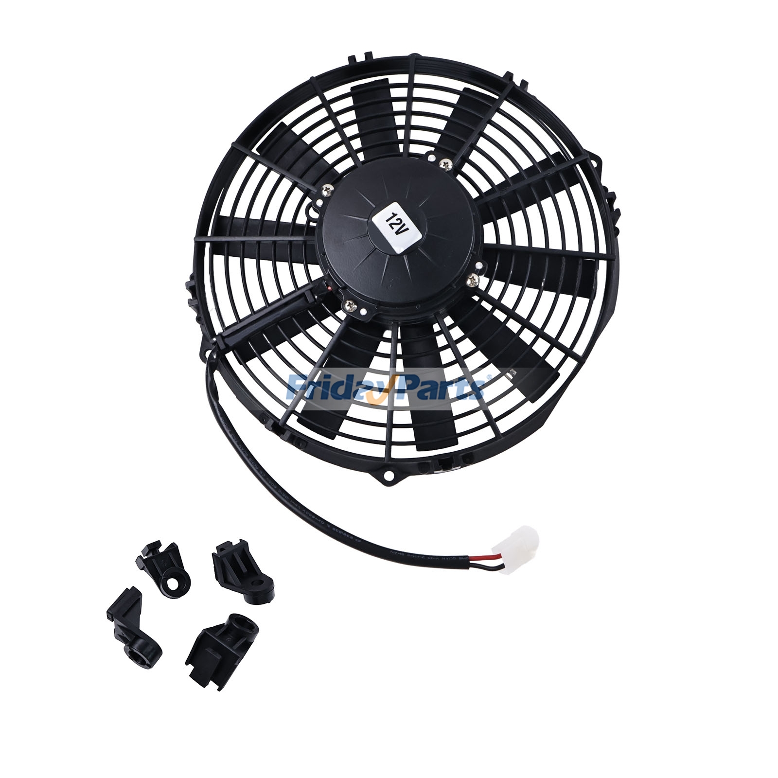 12 V Aftermarket Spal VA09-AP50/C-54A Axial-Saug-Kühlerlüfter für Motorrad-Mähdrescher