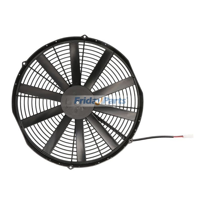 12V 385mm Aftermarket Spal VA18-AP71/LL-86S Condenser Puller Fan for HVAC System