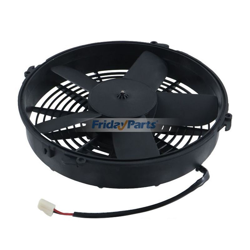 12V 12" Aftermarket Spal VA34-AP70/LL-36A Paddle Blade Pusher Automotive Cooling Fan Assembly for Truck