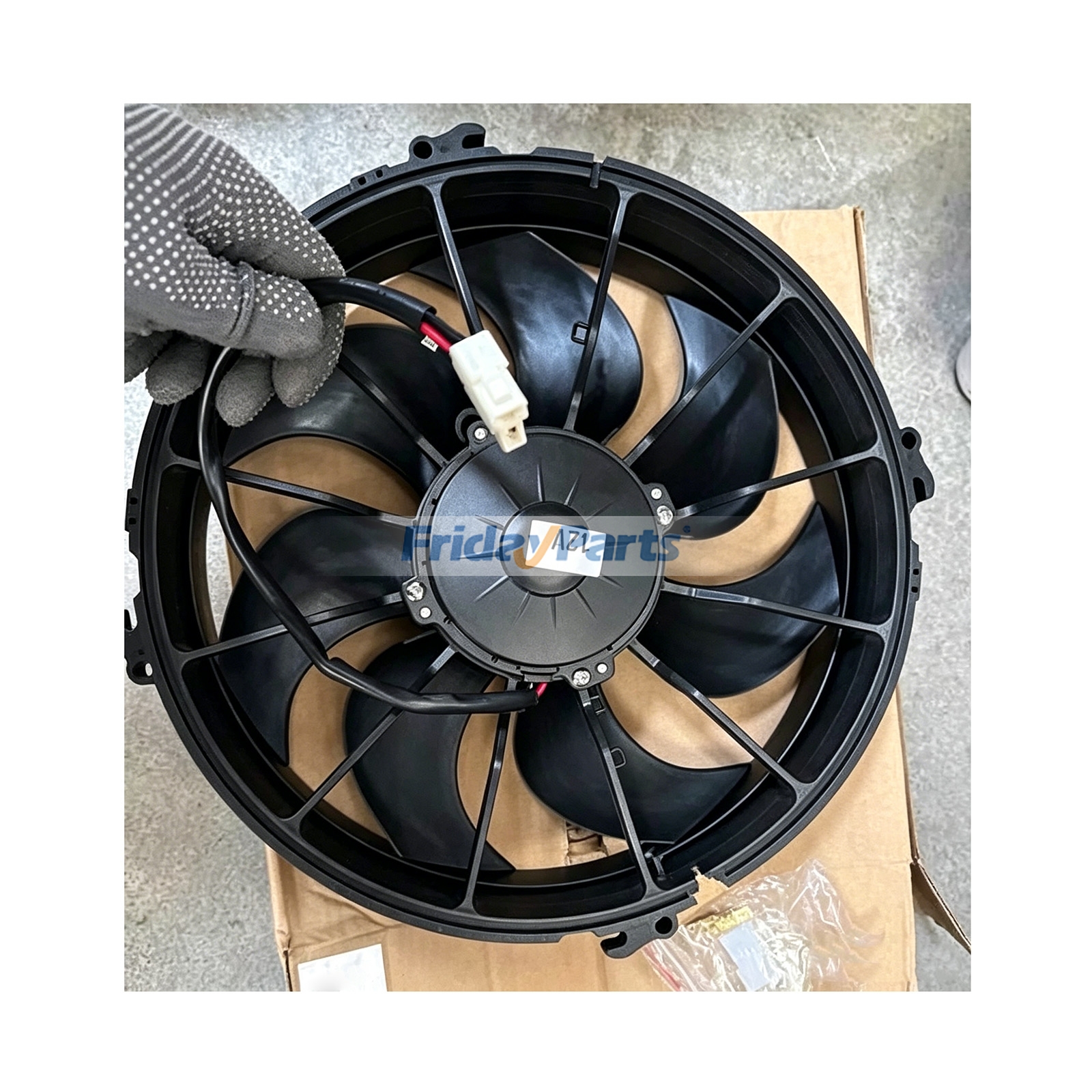 12V 12" Kfz-Lüftereinheit als Ersatz für Spal VA51-AP70/LL-69A