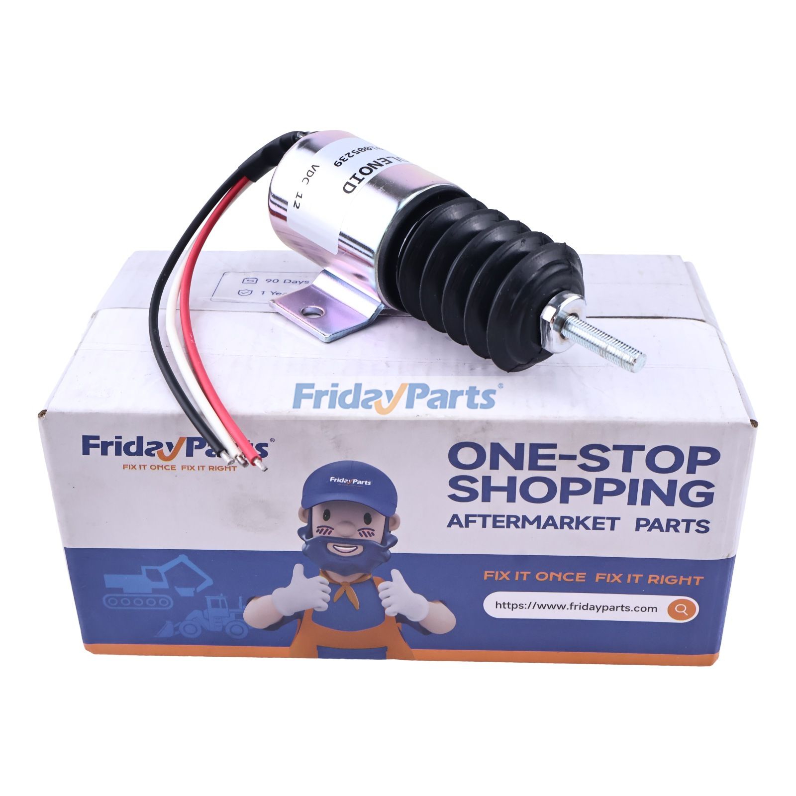 12 V Aftermarket Trombetta P610-A1V12 Zugmagnet für Motor Baggerlader Bulldozer Traktor