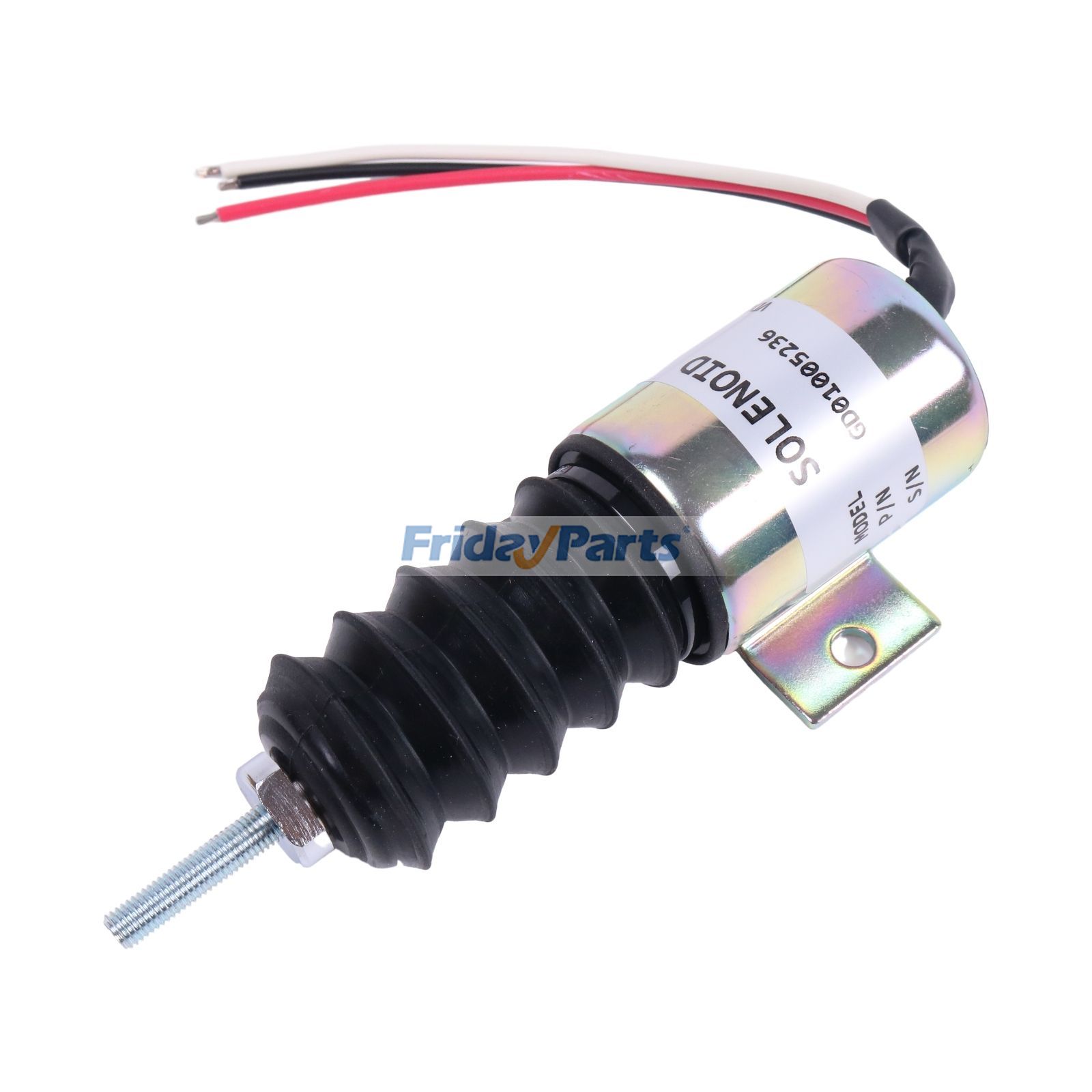 12V Aftermarket Trombetta P610-B1V12 Pull Solenoid With Springs for Engine Excavator Loader Bulldozer Tractor