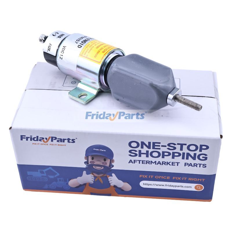 12V Aftermarket Woodward 1751-12E2U1B1S1 Solenoid Valve for Engine