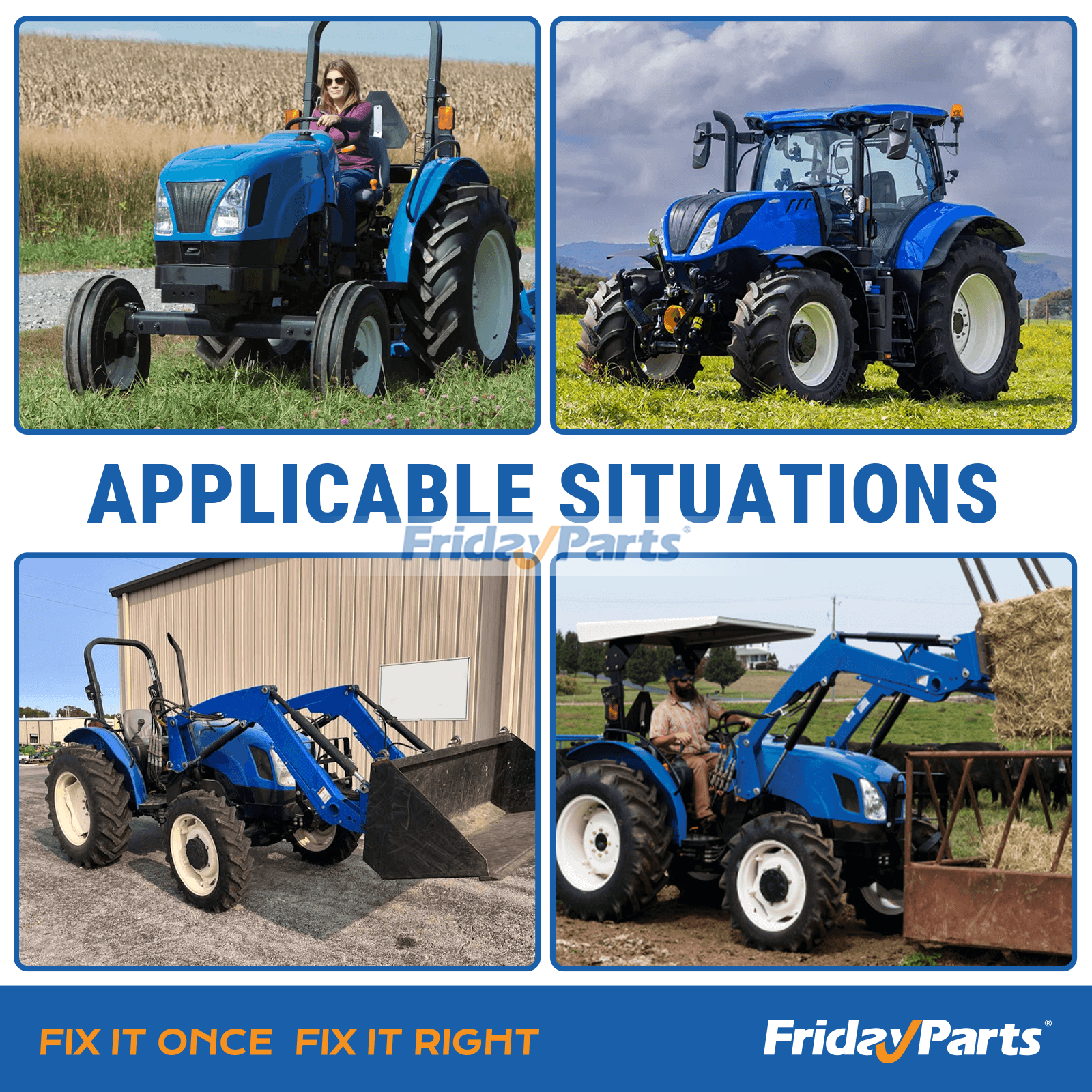 FridayParts Alternator 