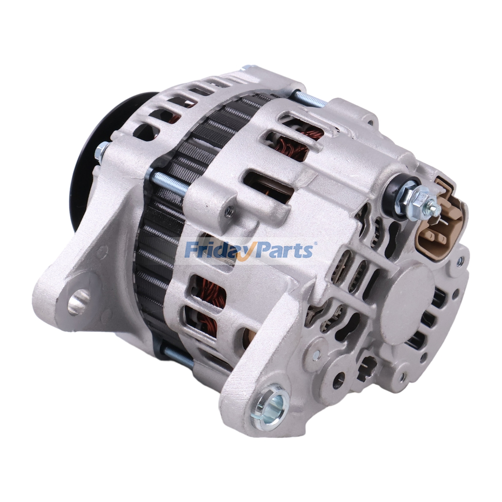 Alternador de 12 V 19960254 32A6800400 para motor Mitsubishi S4S S6S, montacargas FD30 FD35 de FridayParts
