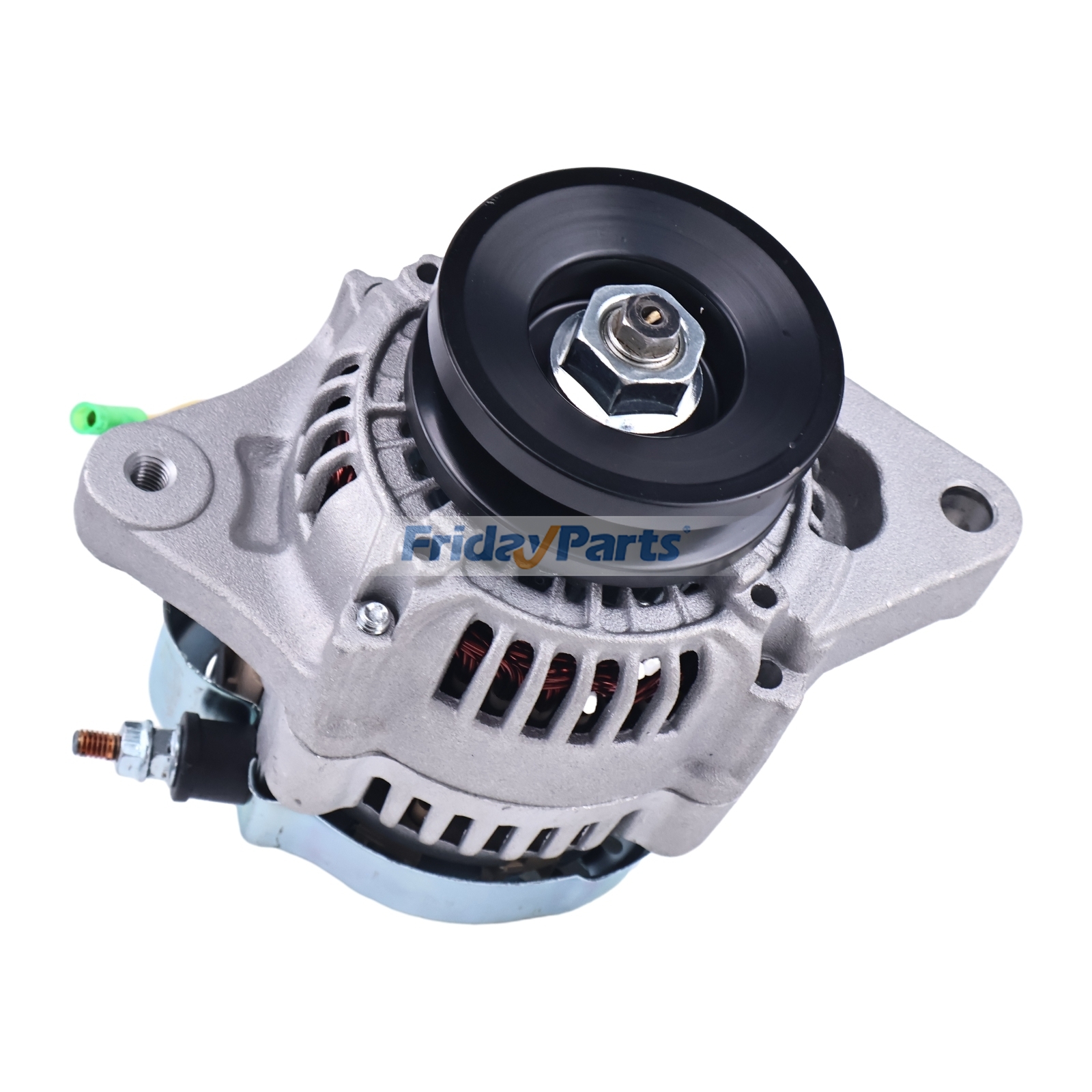 Alternador de 12 V 60 A 1K411-64010 1K411-64013 para motor Kubota D1803 V2203 V2403 Cargadora Hitachi LX20-7 LX30-7 LX40-7 Para HITACHI
