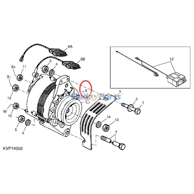 12V Lichtmaschinebei FridayParts kaufen