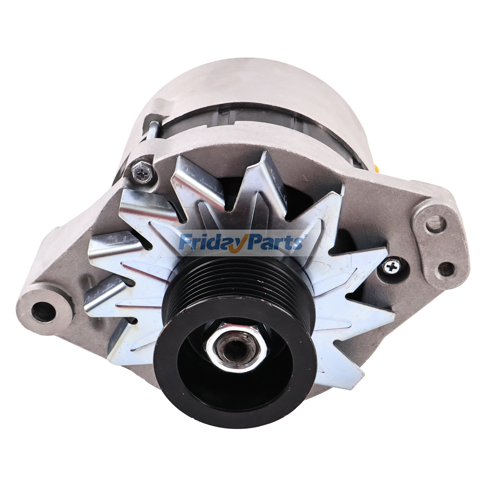Alternatore 12V SE501823 per minipala John Deere 270 4045D con motore da 77 CV, anni 1999-2004.