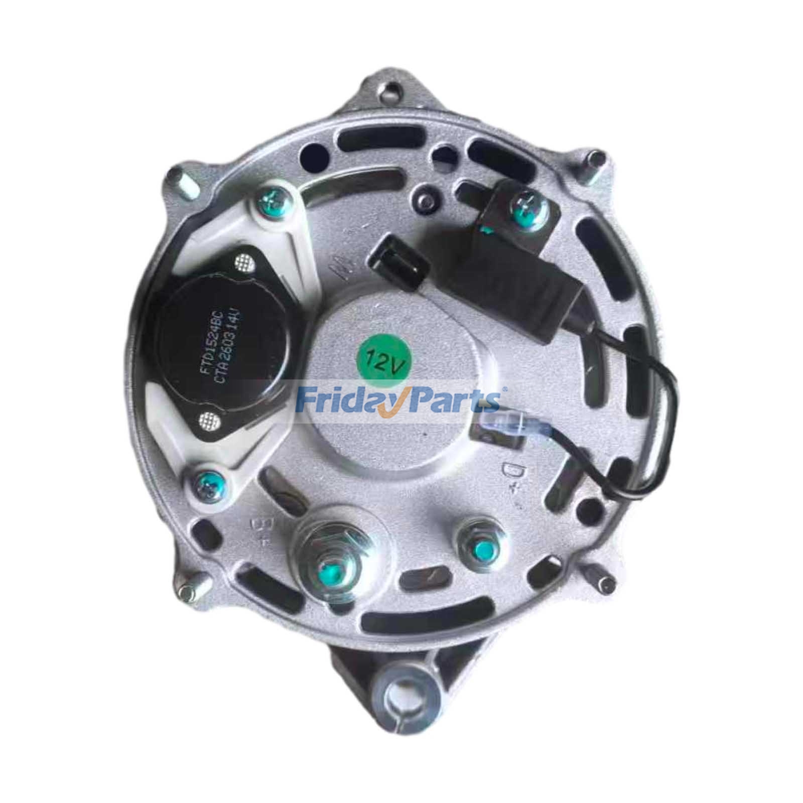 Alternator with Pulley for Loader