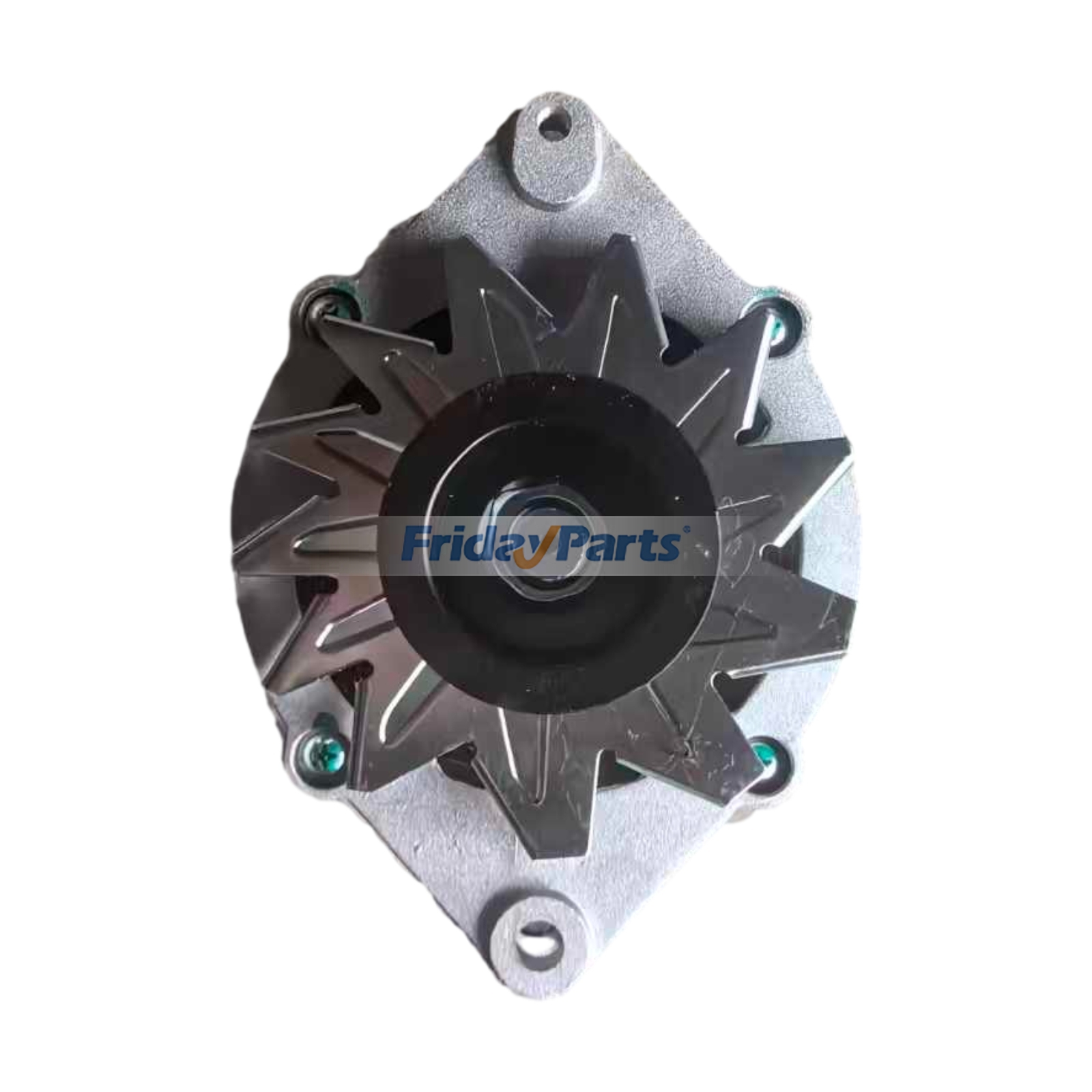 Loader Alternator with Pulley