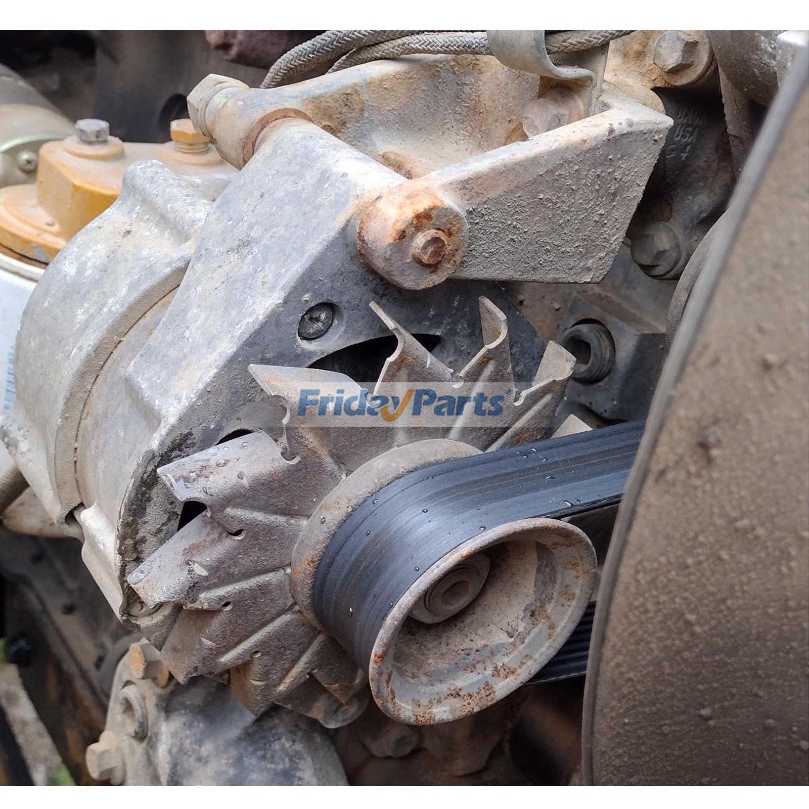 12V Alternator with Pulley for CASE Loader 580K