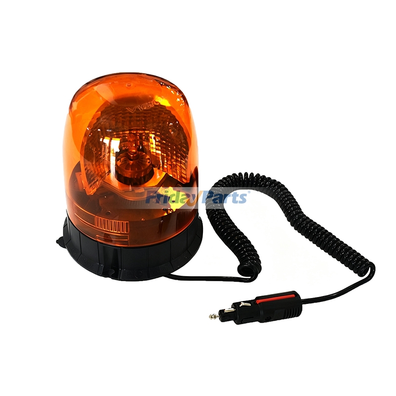 12V Amber Rotating Lamp 309-1325 for Caterpillar CAT Engine 3024C C3.4 C4.4 Loader 242B 232B 252B 226B 216B 236B