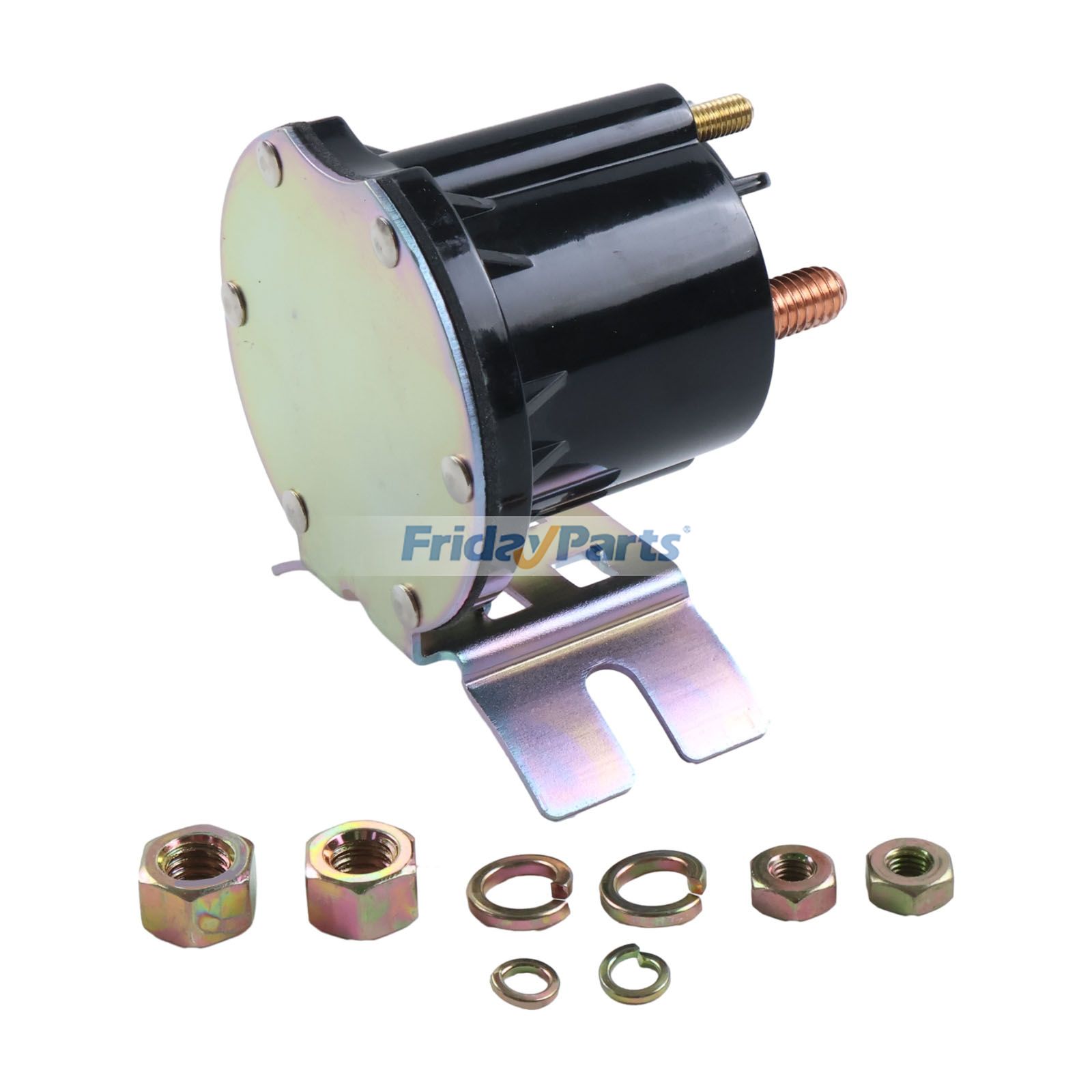 Relaisschalter, Gleichstrom-Schütz-Magnetschalter 684-1261-212 für Trombetta PowerSeal, 4 Anschlüsse, Strom 150 A, max. 800 A, mit Schrauben und Mutternfür Für andere Marken