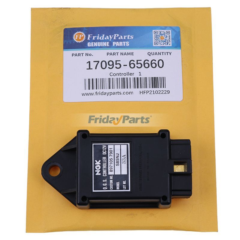 12V Controller 17095-65660 for Kubota Hyundai Forklift 15/18/20D-9S 20/25/30/33D-7 35DF-7