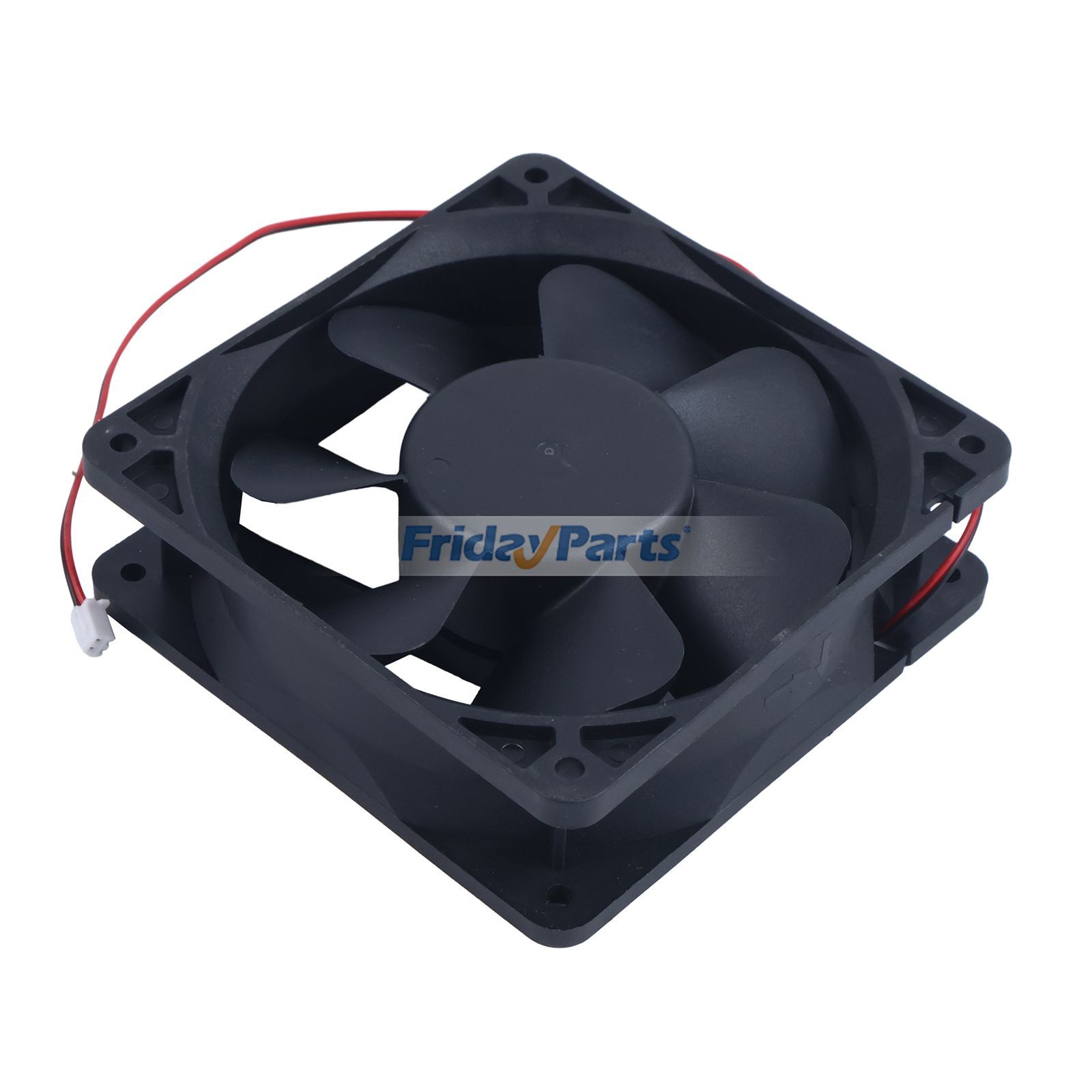 12V DC 2Pin Sleeve 120X120X38mm Brushless Cooling Case High Airflow Cooler Fan for RV Fridge Refrigerated Control Cabinet