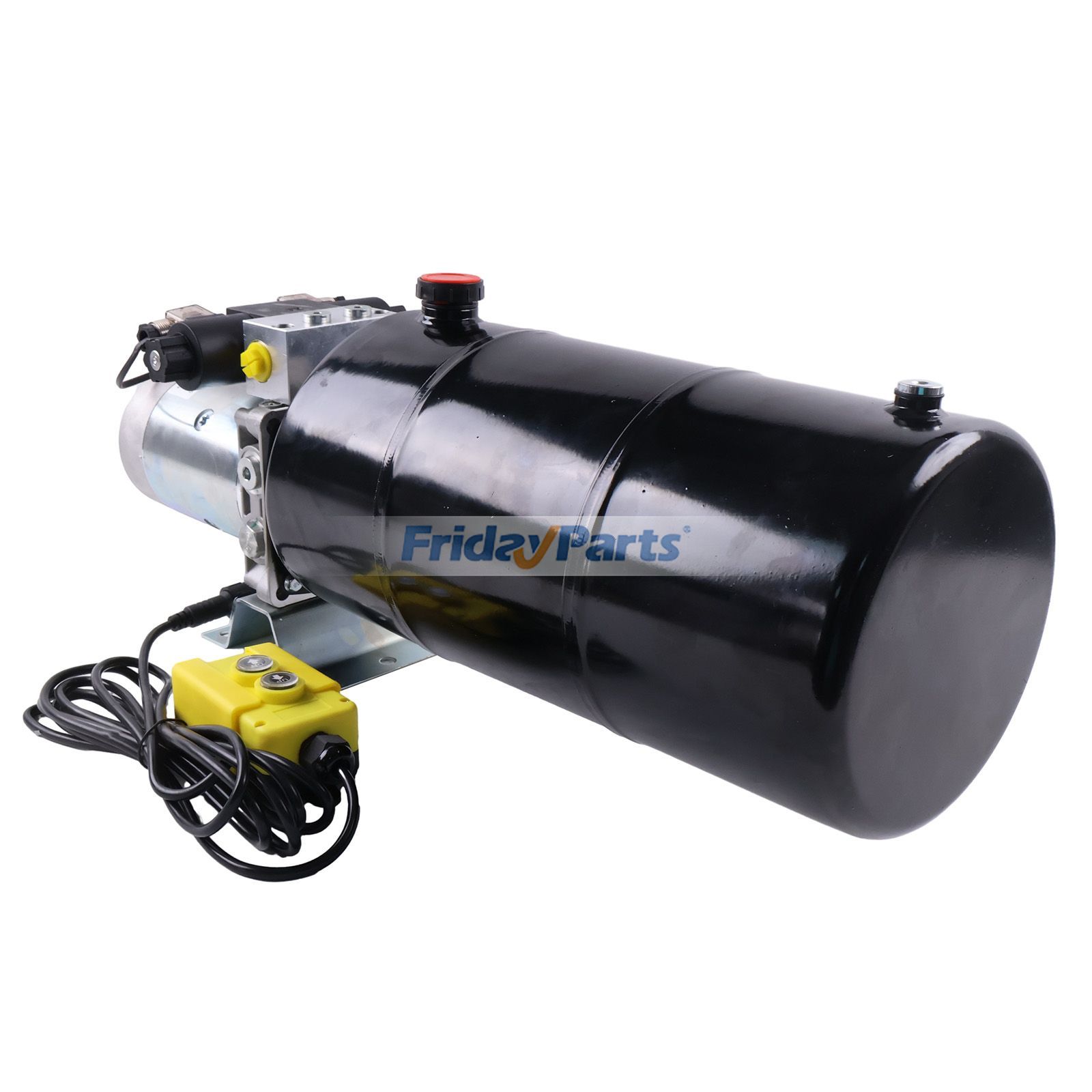 他ブランド用用12V DC 複動式油圧ユニット 12クォート スチールタンク リモコン付き HPU-SR-12VDC-DA-12 ダンプトレーラーシザーリフトテーブル用