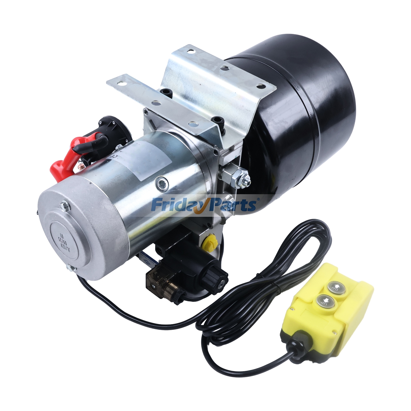 12V DC Double Acting Hydraulic Power Unit 6 Quart Steel Tank With Remote Control HPU-SR-12VDC-DA-06 for Dump Trailer Scissor Lift Table for less