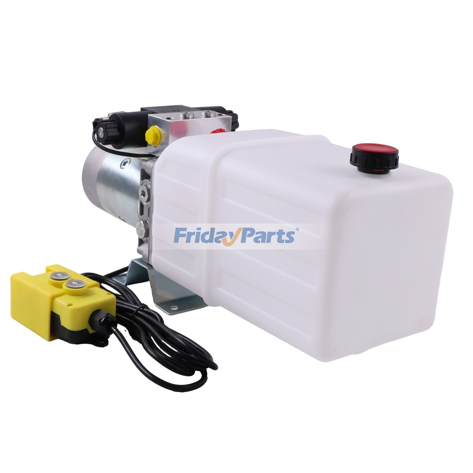 他ブランド用用12V DC 複動式油圧ユニット 8クォートタンク リモコン付き HPU-PR-12VDC-DA-08 ダンプトレーラーシザーリフトテーブル用