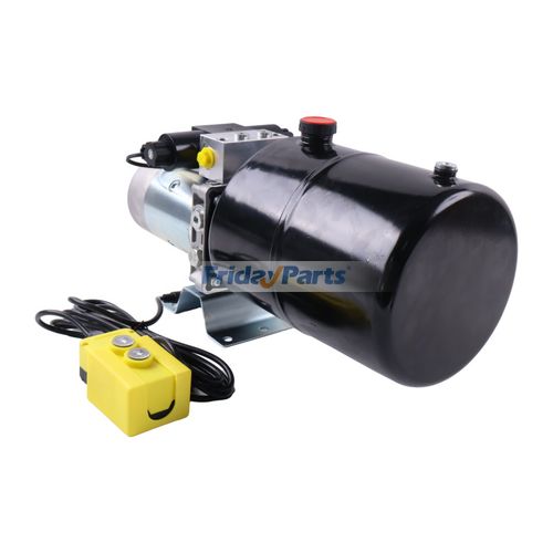 6 Quart Double Acting Hydraulic Pump Dump Trailer DC 12V Unit Pack Power Unit US 6 Quart Double Acting Hydraulic Pump Dump Trailer DC 12V Unit Pack Power Unit US