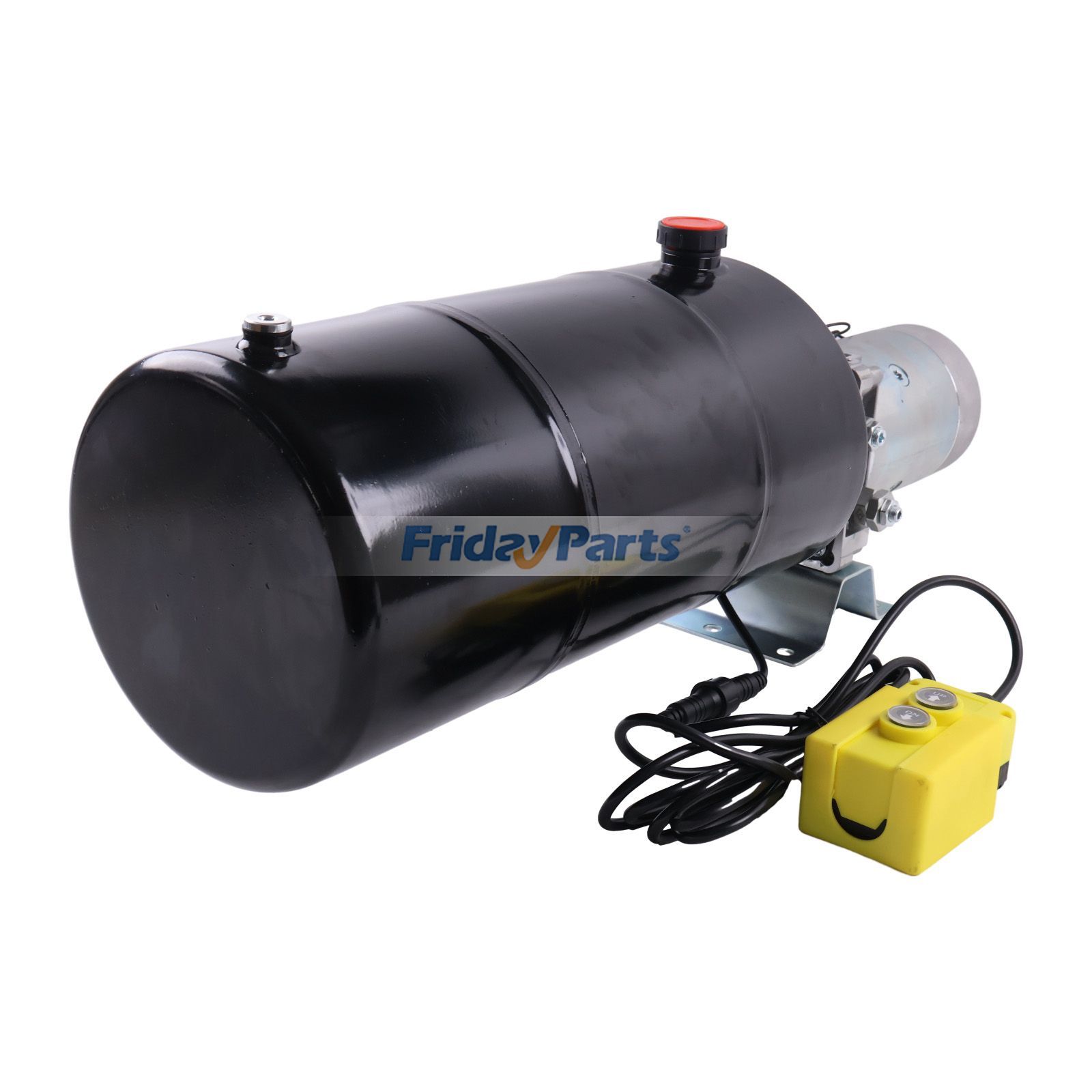 他ブランド用用12V DC 単動油圧ユニット 6クォート スチールタンク リモコン付き HPU-SR-12VDC-SA-06 ダンプトレーラーシザーリフトテーブル用