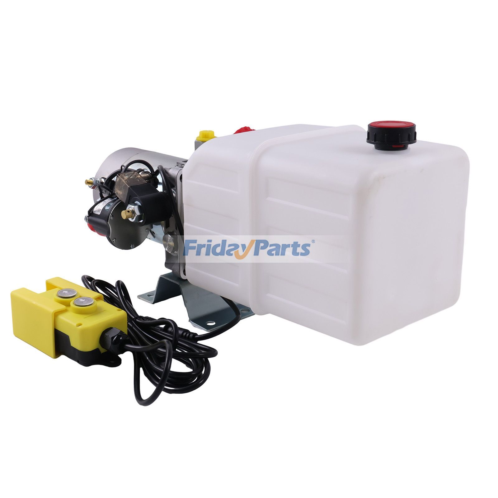 他ブランド用用12V DC 単動油圧ユニット 6クォートタンク リモコン付き HPU-PR-12VDC-SA-06 ダンプトレーラーシザーリフトテーブル用