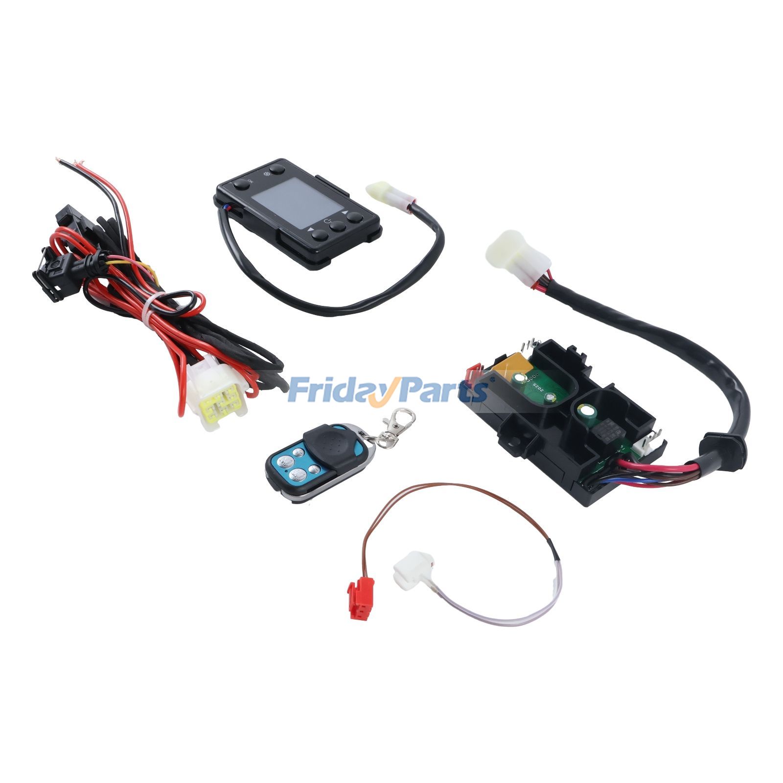 12V Diesel Heater Control Board With LCD Panel & Sensor Harness for Others