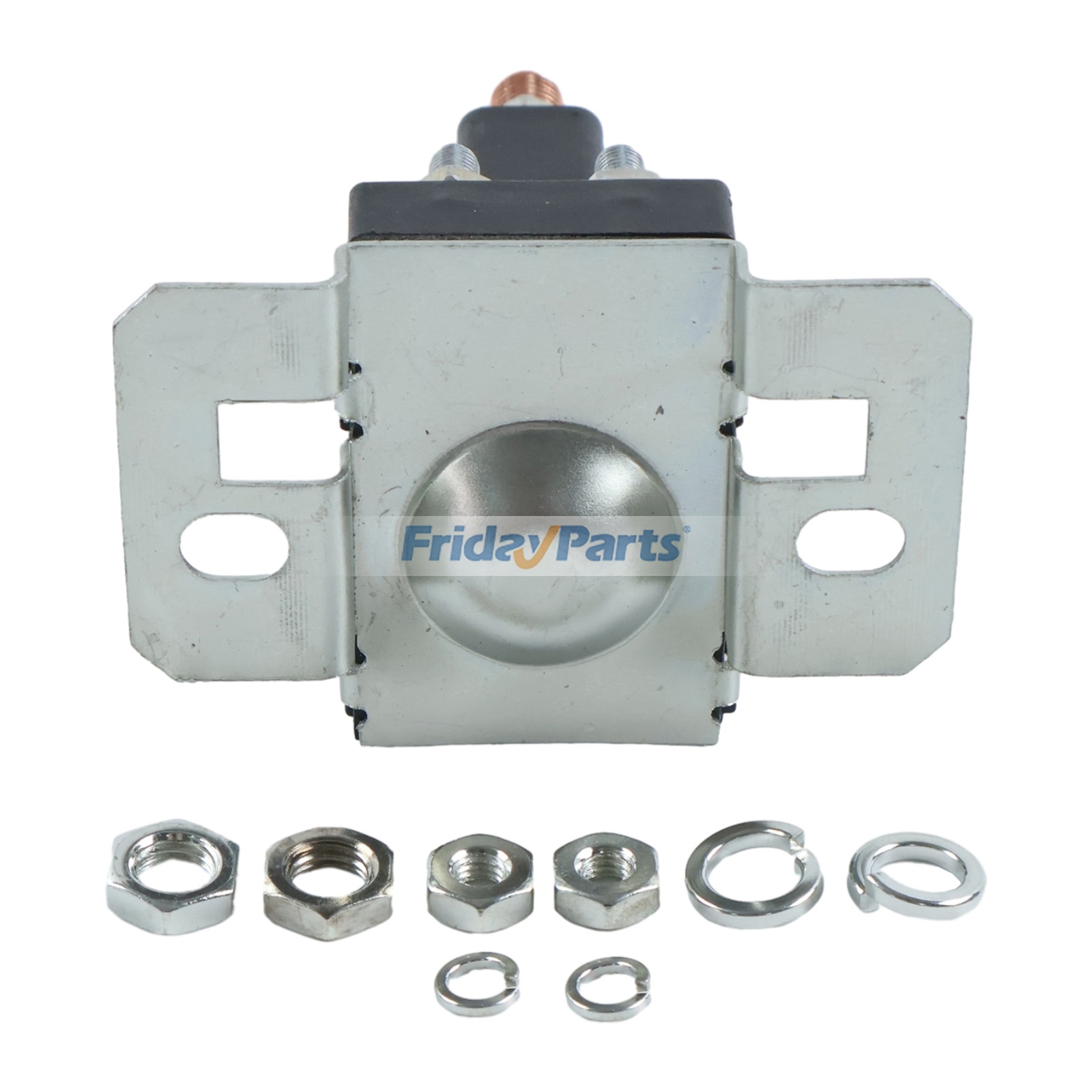 Relé solenoide de 12 V 3916301 120-901S1 para White Rodgers Cummins de 4 terminales, 100 amperios, servicio continuo, amperaje de sobretensión 400 de FridayParts